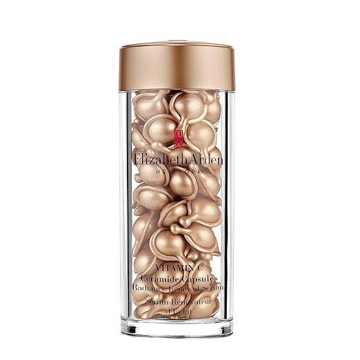 Vitamina C ceramide capsules, sérum potenciador de la luminosidad – Elizabeth Arden (60 capsulas)